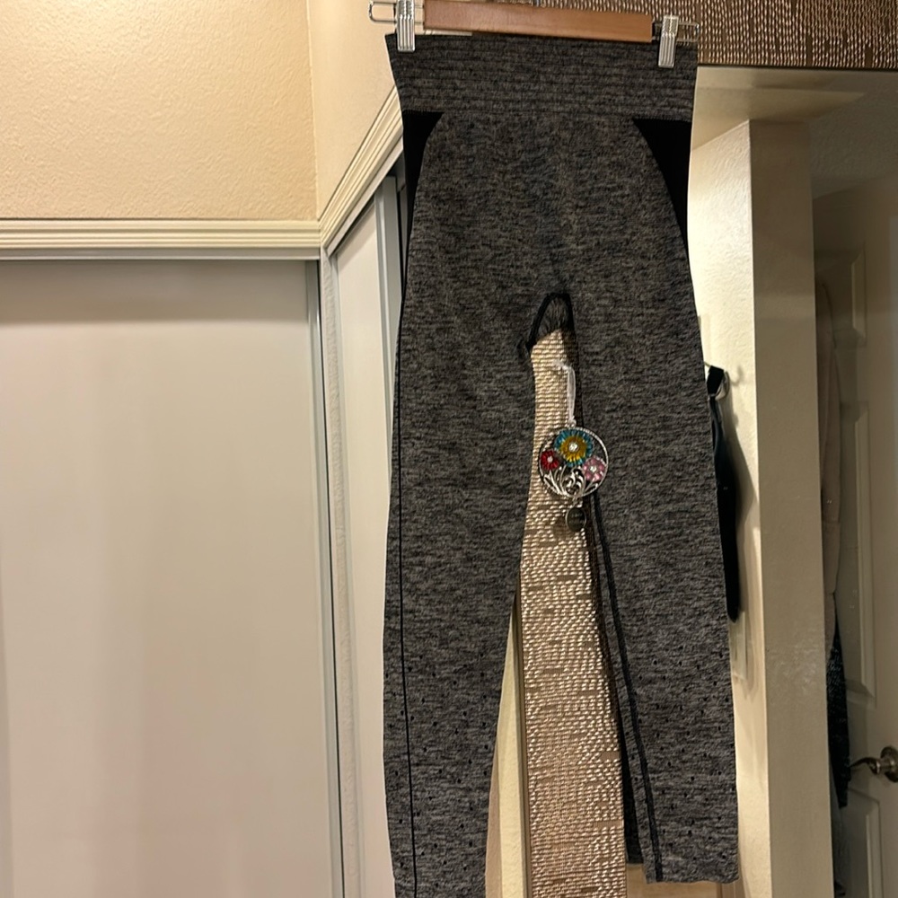 ZELLA seamless grey & black leggings